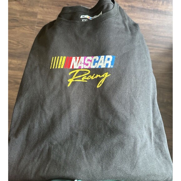 Hurley Men's Nascar Everyday Flame Long Sleeve Cotton T-shirt Black XXL - Picture 7 of 8